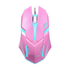 OKER OP-167 BLACK/WHITE/PINK WIRED LED GAMING MOUSE เมาส์เกมมิ่งมีไฟเปลี่ยนสี ประกัน 1 ปี