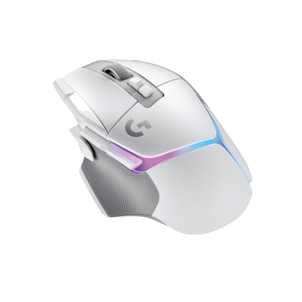 LOGITECH G502 X PLUS WIRELESS GAMING MOUSE (สีขาว)