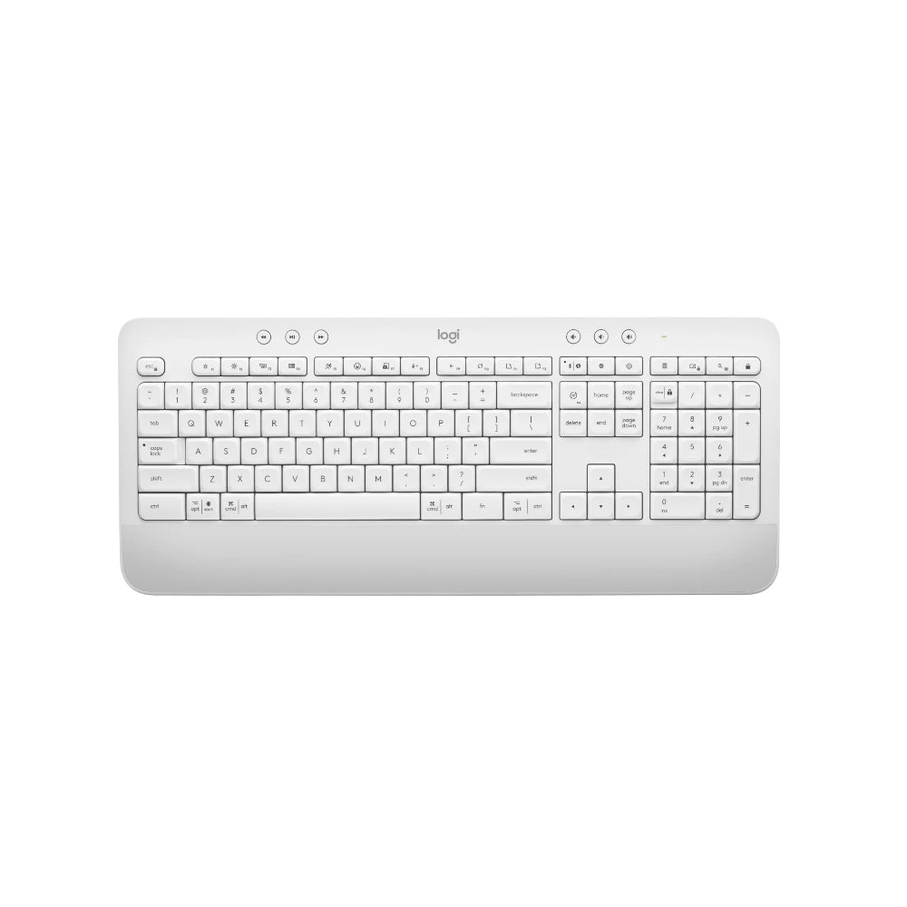 คีย์บอร์ด LOGITECH K650 Signature Wireless Comfort Keyboard TH/EN(Off-White)