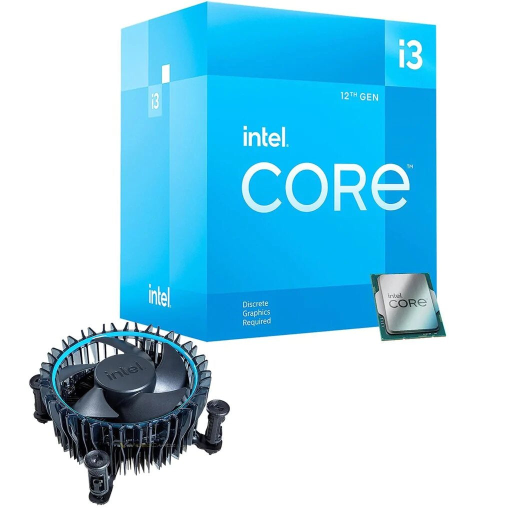 INTEL CPU CORE I3-12100F 3.3GHZ QUAD CORE LGA1700 (BX8071512100F) ประกัน 3ปี