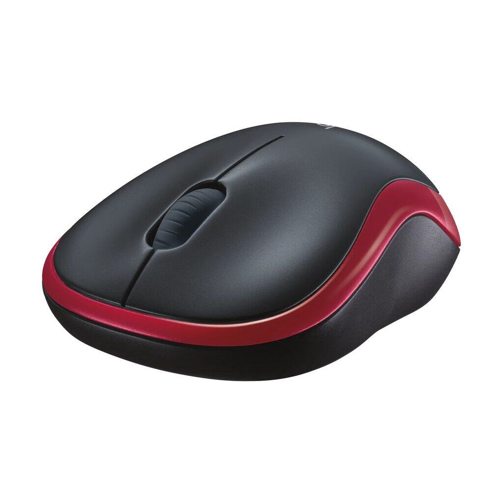 LOGITECH M185 สีดำ Wireless Mouse เม้าส์ไร้สาย