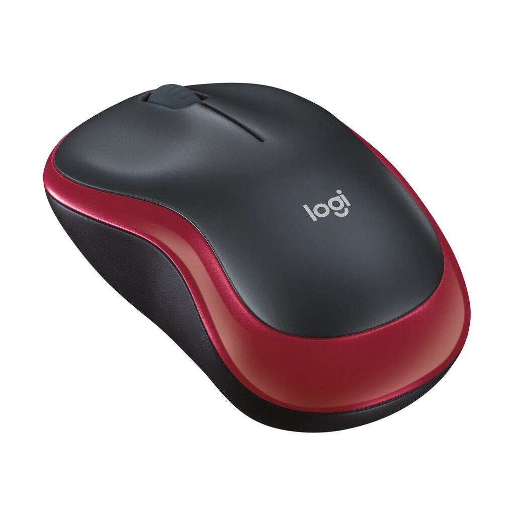 LOGITECH M185 สีดำ Wireless Mouse เม้าส์ไร้สาย