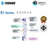 TOSHINO ET-916 5M ปลั๊กไฟ ปลั๊กพ่วง 6 ช่องสายไฟยาว 5 เมตร WARRANTY 3 YEAR