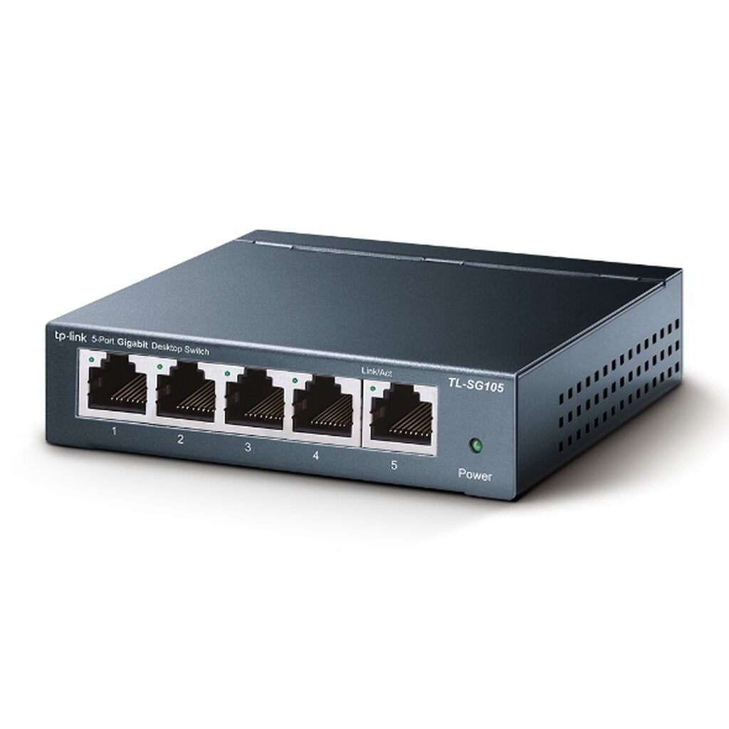 SWITCH HUB (สวิตซ์ฮับ) TP-LINK 5 PORTS GIGABIT PORT TL-SG105 V.6 IN METAL CASING