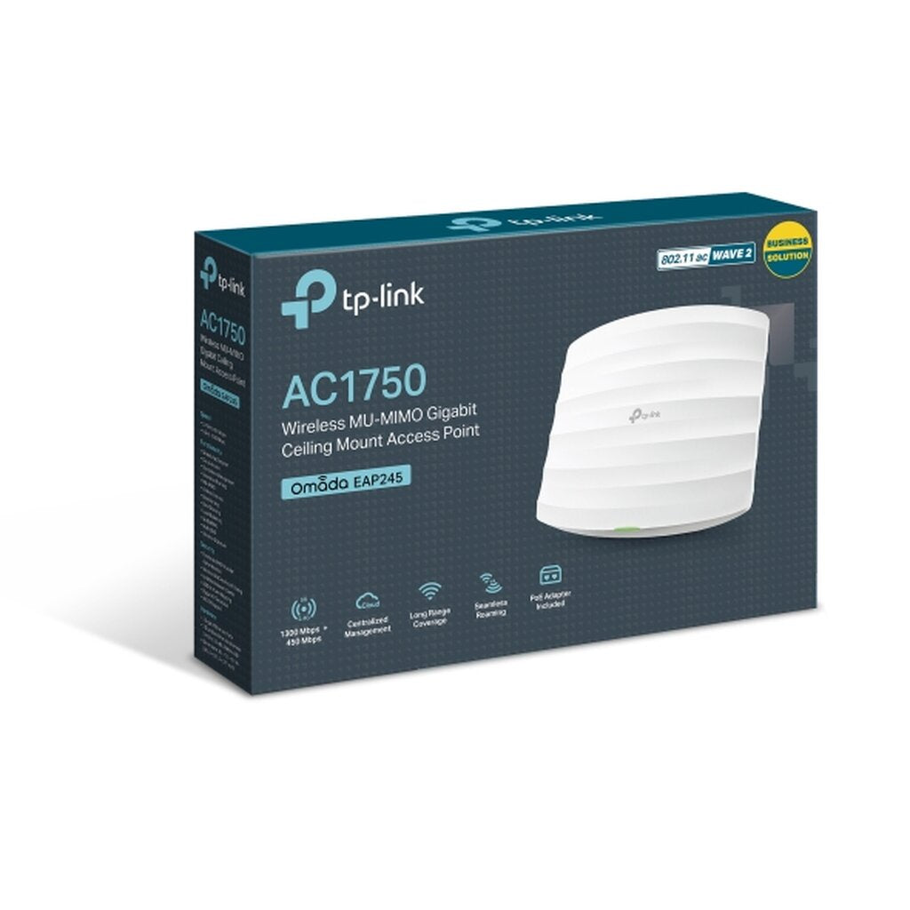 TP-LINK EAP245 Wireless Access Point AC1750 Gigabit รับประกันตลอดอายุการใช้งาน