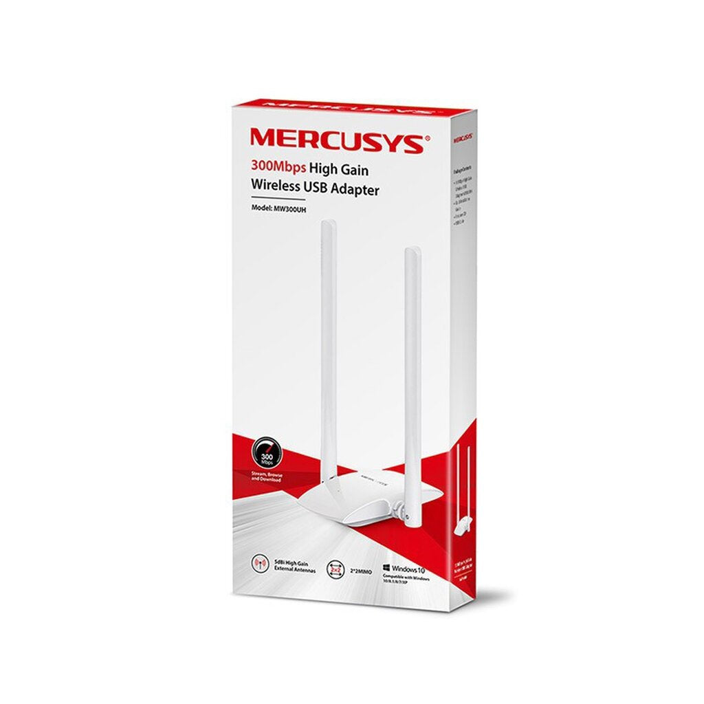 MERCUSYS MW300UH 300MBPS HIGH GAIN WIRELESS USB ADAPTER ประกัน 1ปี
