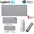 LOGITECH DESK MAT STUDIO SERIES แผ่นรองเมาส์ สีเทา