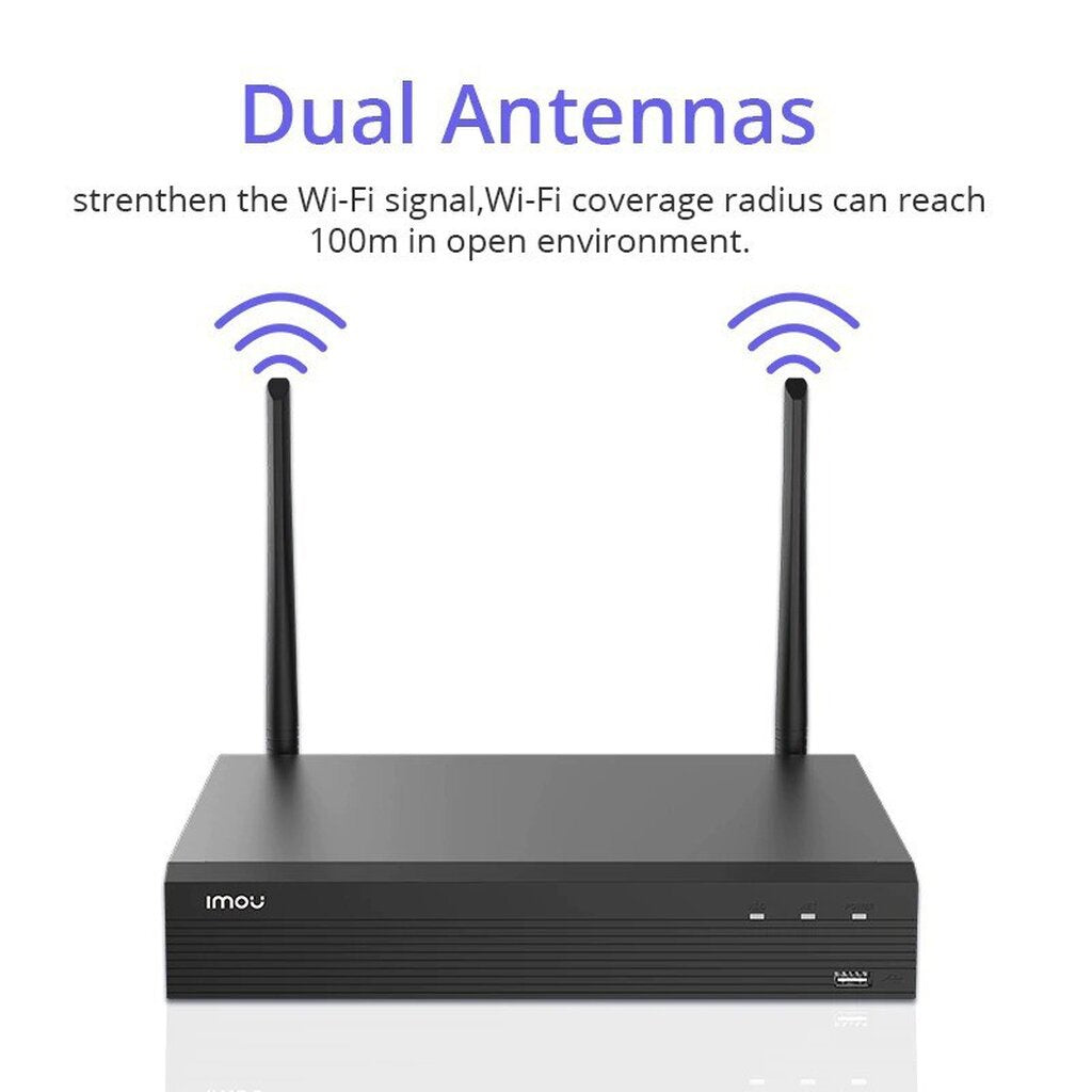 IMOU NVR1108HS-W-S2 8 CHANNEL เครื่องบันทึกไร้สาย รับประกัน 2 ปี