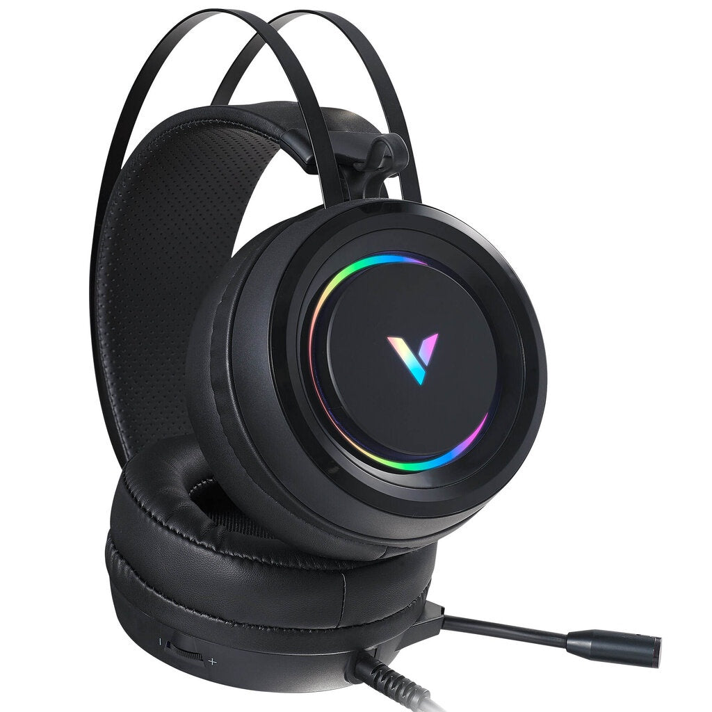 RAPOO VH500 VIRTUAL 7.1 CHANNELS RGB (BLACK)