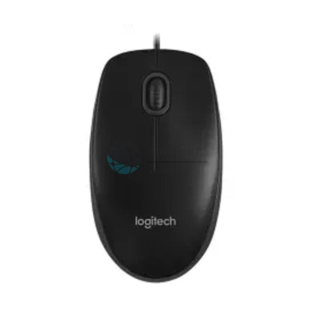 LOGITECH KEYBOARD (TH/EN) รุ่น K120 + B100 เมาส์ OPTICAL USB MOUSE