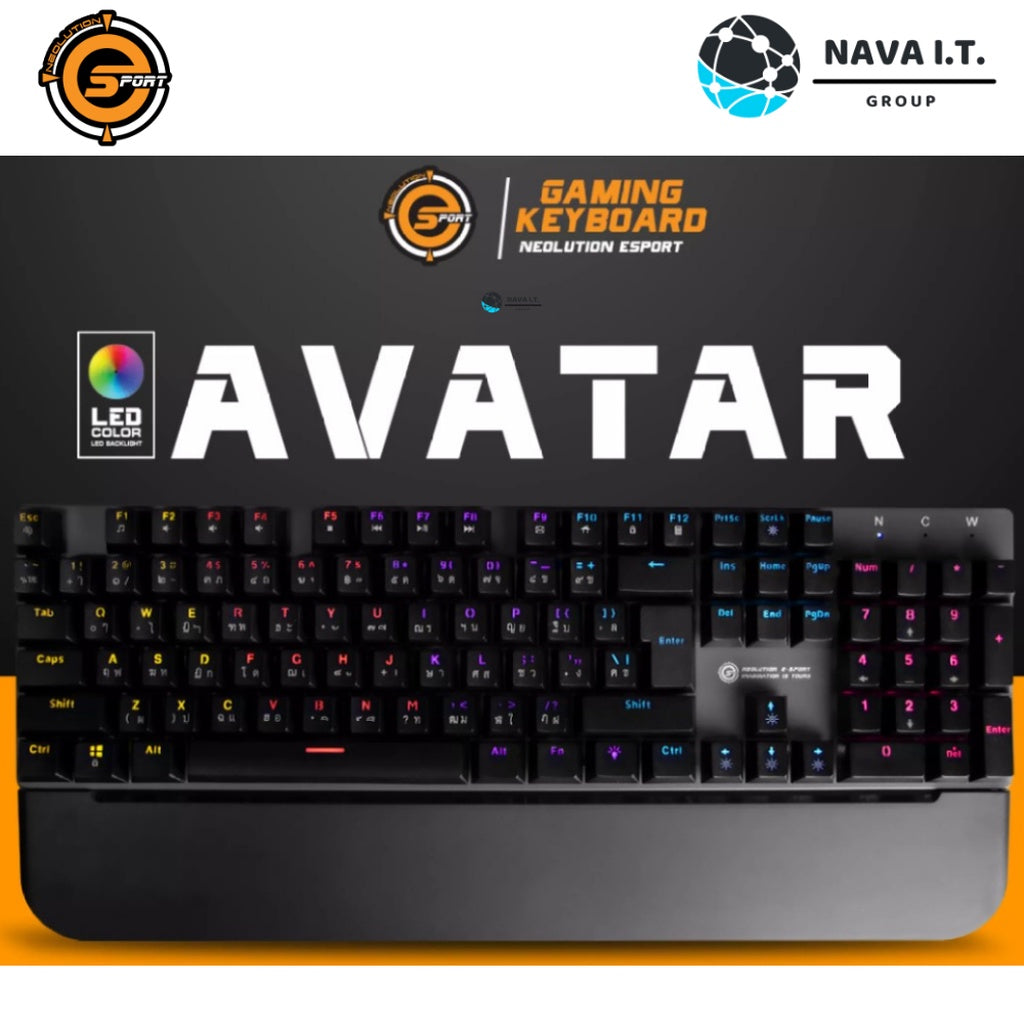 NEOLUTION AVATAR KEYBOARD RED SWITCH