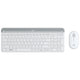 LOGITECH MK470 WHITE SLIM WIRELESS COMBO