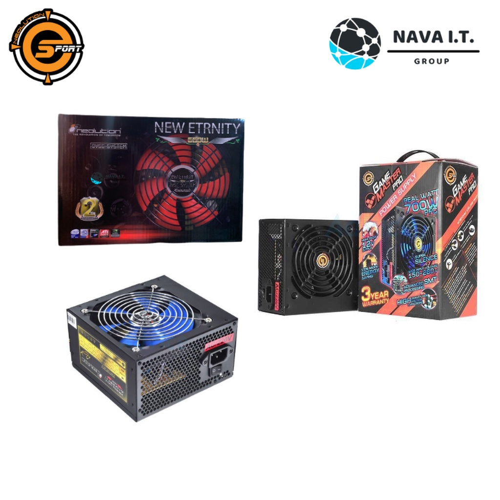 NEOLUTION E-SPORT POWER SUPPLY(พาวเวอร์ซัพพลาย) ETERNITY 550W 650W GM 700W