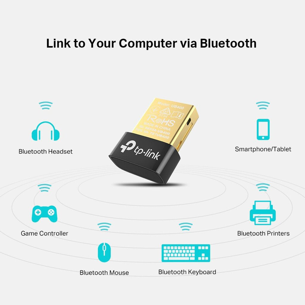 TP-LINK UB400 BLUETOOTH 4.0 NANO USB ADAPTER