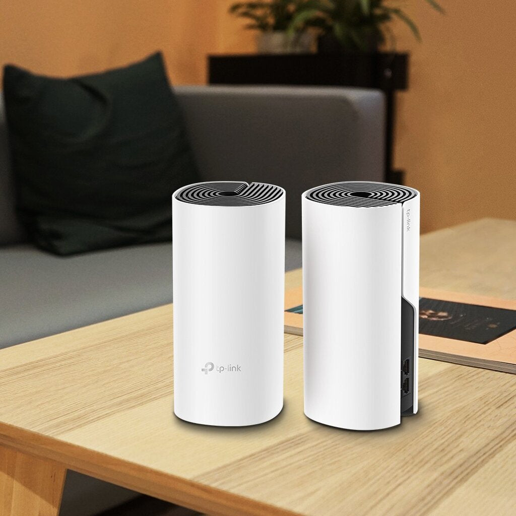 TP-LINK DECO M4 (PACK 2) WHOLE HOME (โฮลโฮม) MESH WI-FI AC1200 รับประกันศูนย์ตอลดอายุการใช้งาน