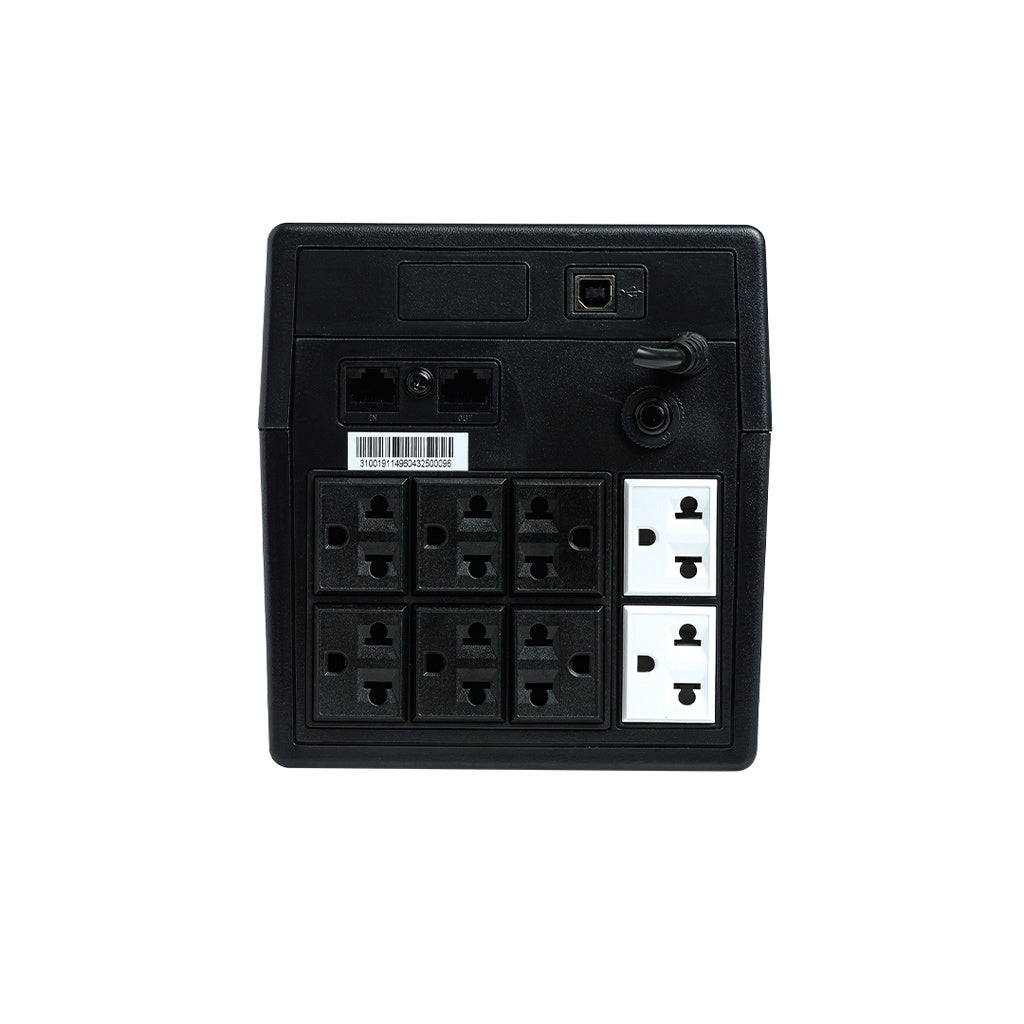 UPS (เครื่องสำรองไฟฟ้า) ZIRCON INTERACTIVE 1000VA/600W