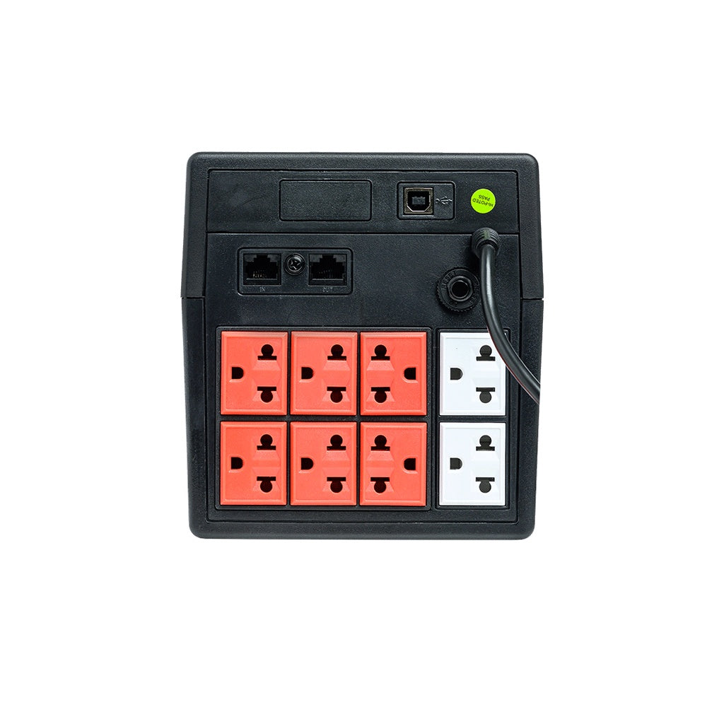 Zircon PI เครื่องสำรองไฟ รุ่น PI 1200VA 840W เหมาะสำหรับ คอม, PS4, Xbox, Server