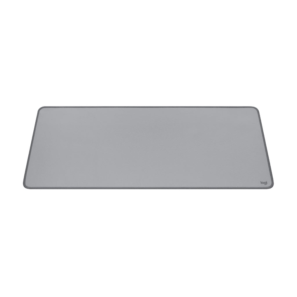 LOGITECH DESK MAT STUDIO SERIES แผ่นรองเมาส์ สีเทา