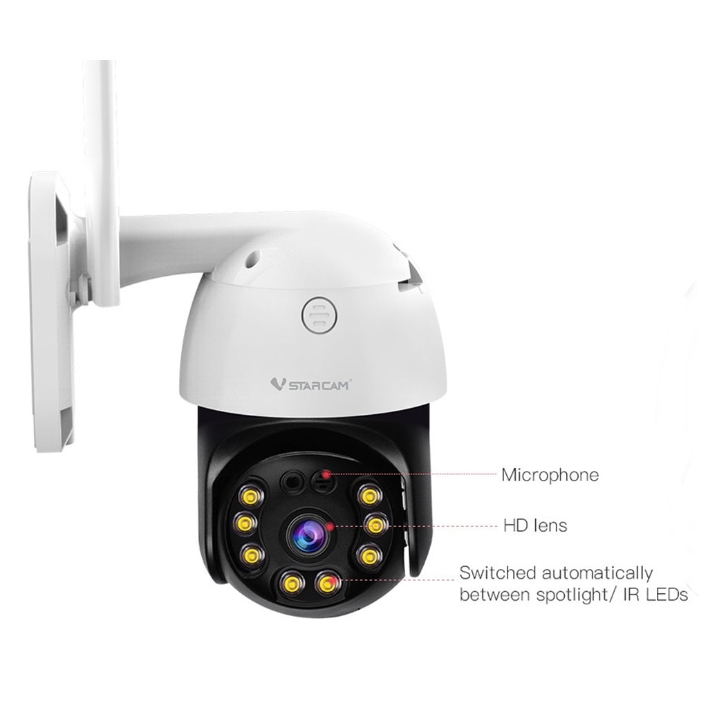 VSTARCAM CS64 3MP Resolution & Color Night Vision Security Camera