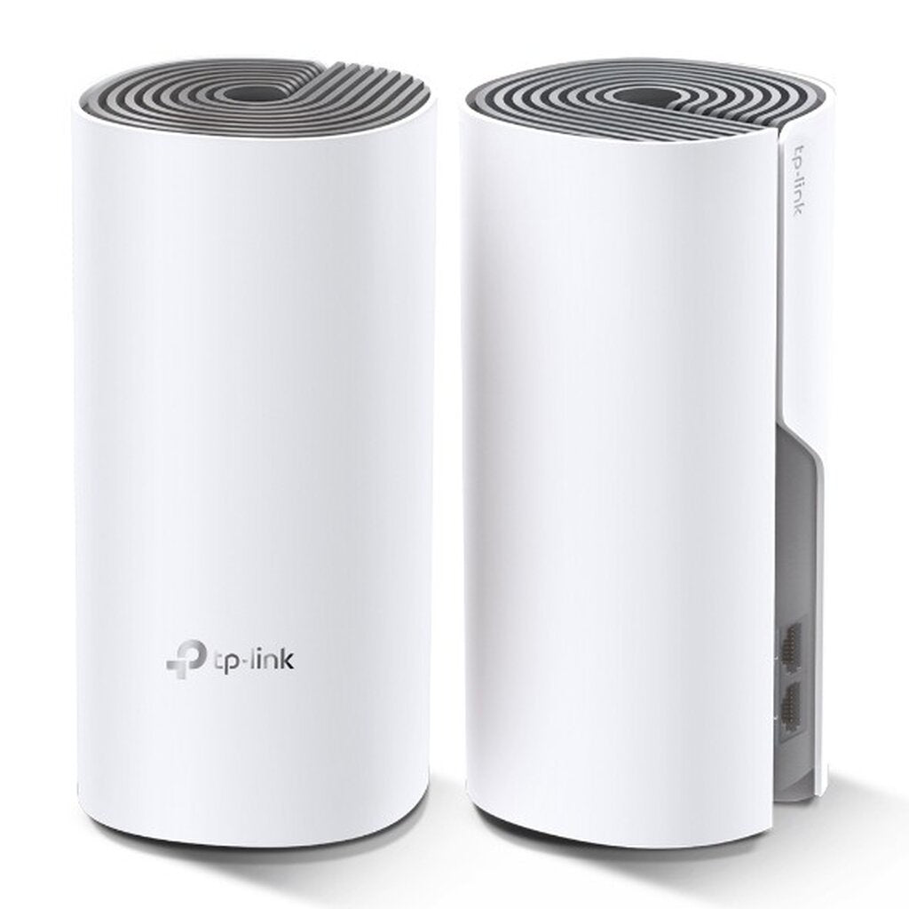 TP-LINK DECO E4 (2-PACK) AC1200 WHOLE HOME MESH WI-FI SYSTEM 2X 10/100 MBPS PORST