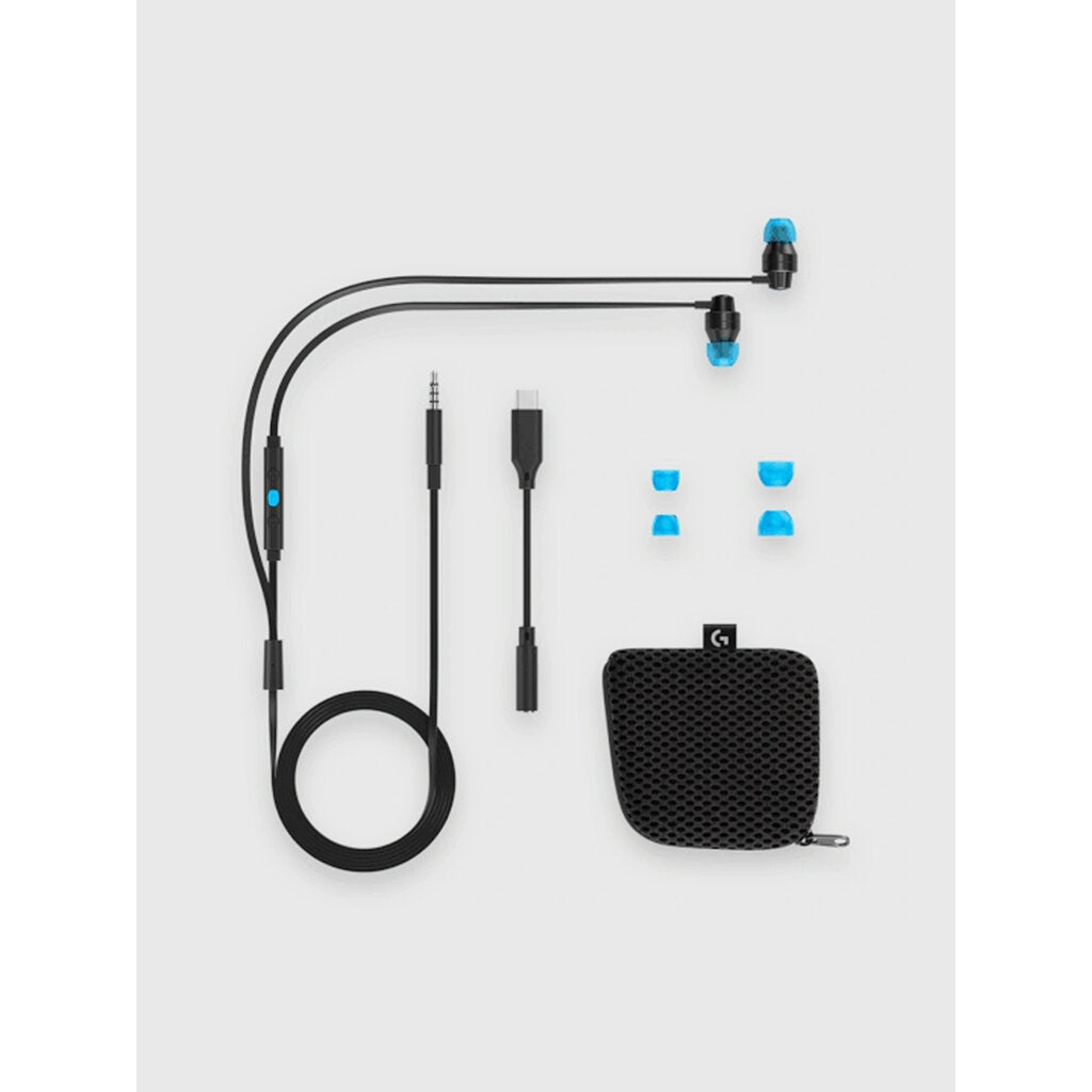 Logitech G333 Gaming Earphones with Mic and Dual Drivers สีขาว