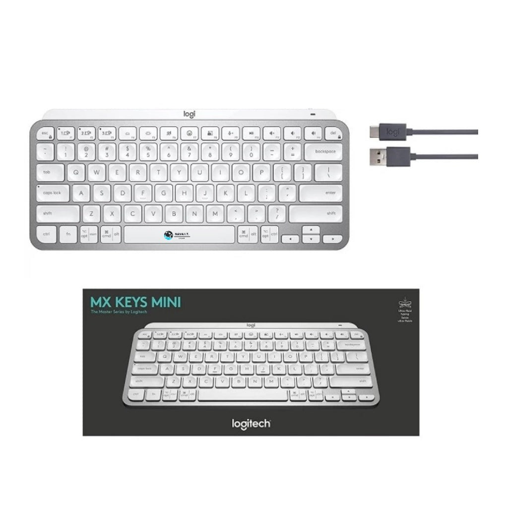 LOGITECH MX KEYS MINI (WHITE) WIRELESS KEYBOARD