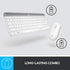 LOGITECH MK470 WHITE SLIM WIRELESS COMBO