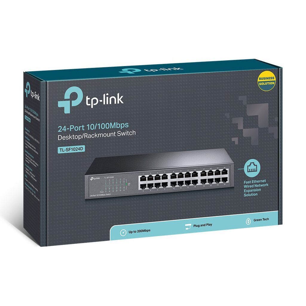 TP-LINK TL-SF1024D SWITCH HUB (สวิตซ์ฮับ) 24 PORTS