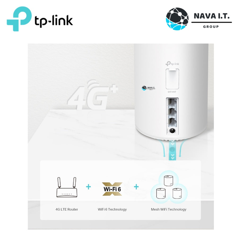 TP-LINK DECO X20-4G AX1800 WHOLE HOME MESH WIFI 6 GATEWAY