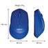 LOGITECH M331 BLUE WIRELESS SILENT PLUS CORDLESS MOUSE (เม้าส์ไร้สายไร้เสียงคลิก)