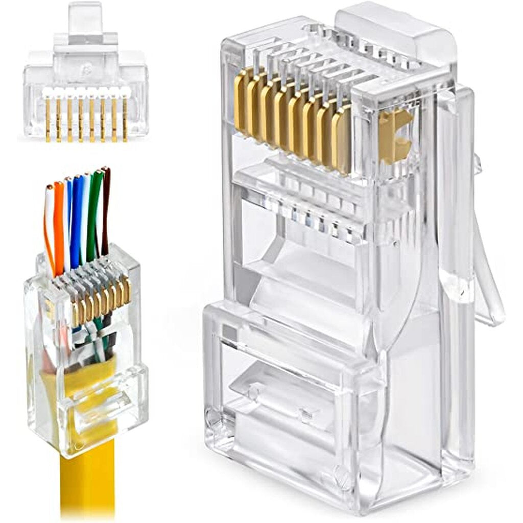 GLINK GL382 GL-382 หัวแลน RJ45 CAT6 ถุงละ 50 หัว