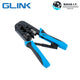 GLINK GLT-001 คีมเข้าหัวสายแลน LAN/สายโทรศัพท์ คุณภาพดี ทนทาน รับประกันศูนย์ 1 ปี