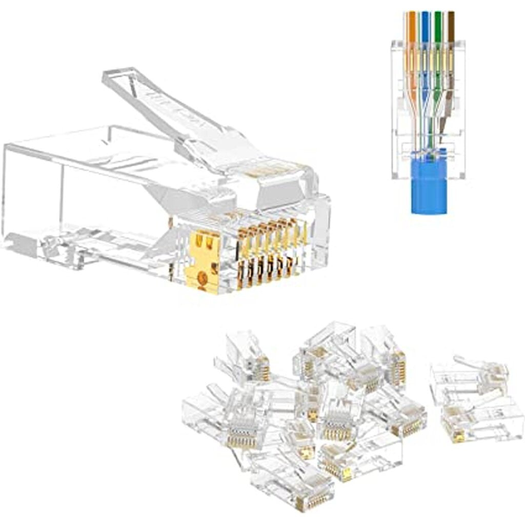 GLINK GL382 GL-382 หัวแลน RJ45 CAT6 ถุงละ 50 หัว