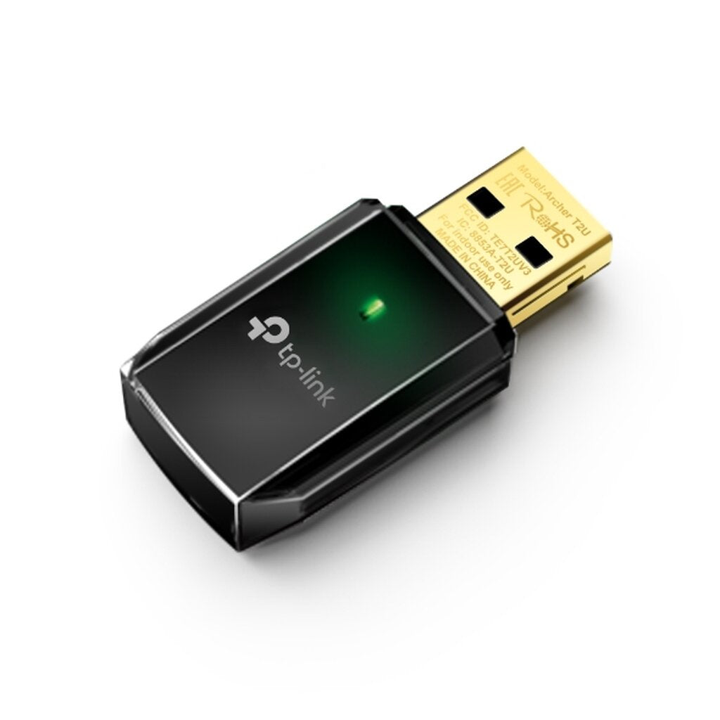 TP-LINK ARCHER T2U ยูเอสบีไวไฟ WIRELESS ADAPTER USB DUAL BAND AC600 MINI