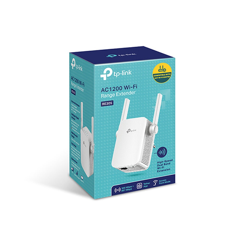 TP-Link RE305 AC1200 WiFi Repeater อุปกรณ์ขยายสัญญาณ ( Wi-Fi Range Extender)