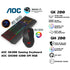 AOC GK200 GAMING KEYBOARD RAINBOW LED BACKLIGHT GM200 4200 DPI RGB LIGHTING