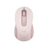 Logitech M650 สีชมพู Signature Wireless Mouse เม้าส์ไร้สายเสียงคลิกเบา