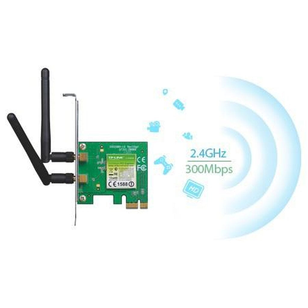 TP-LINK TL-WN881ND การ์ดไวไฟ WIRELESS LAN PCI EXPRESS N300