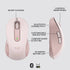 Logitech M650 สีชมพู Signature Wireless Mouse เม้าส์ไร้สายเสียงคลิกเบา