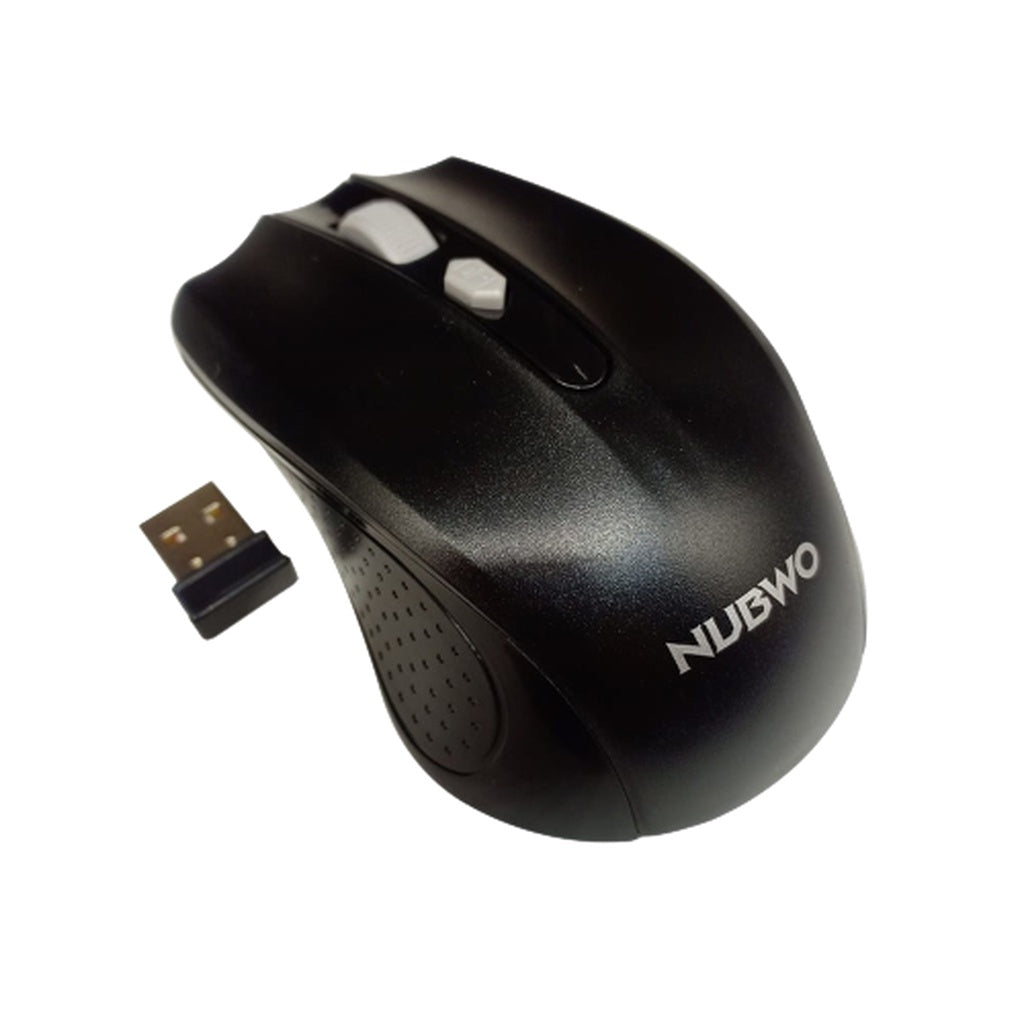 NUBWO NMB-017 WIRELESS SILENT MOUSE BLACK รับประกัน 1 ปี