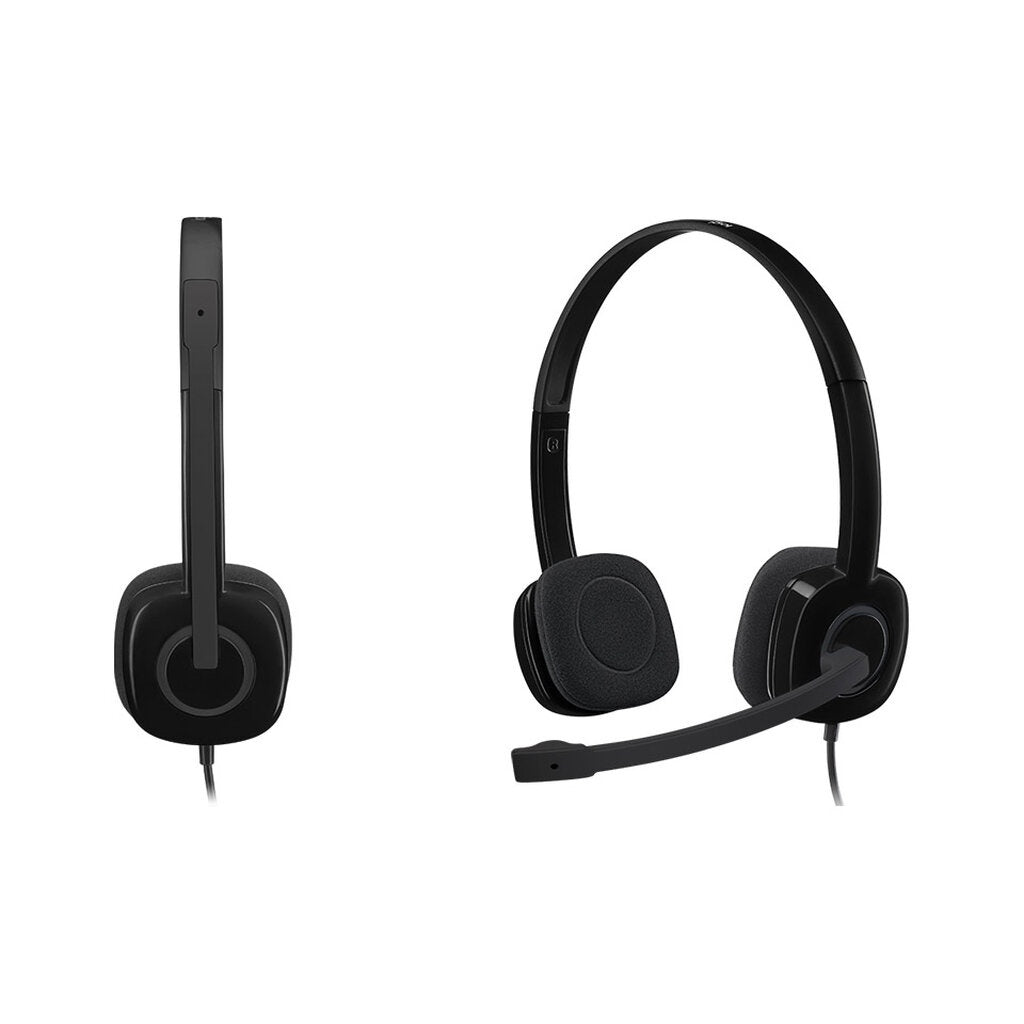 Logitech H151 STEREO HEADSET (หูฟังสเตอริโอพร้อมไมโครโฟนตัดเสียงรบกวน)