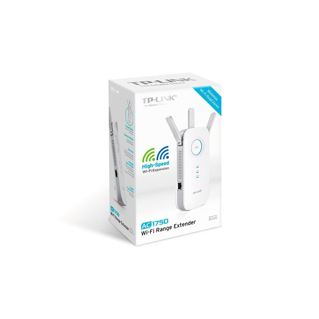 TP-LINK ACCESS POINT (แอคเซสพอยต์) RE450 RANGE EXTENDER AC1750