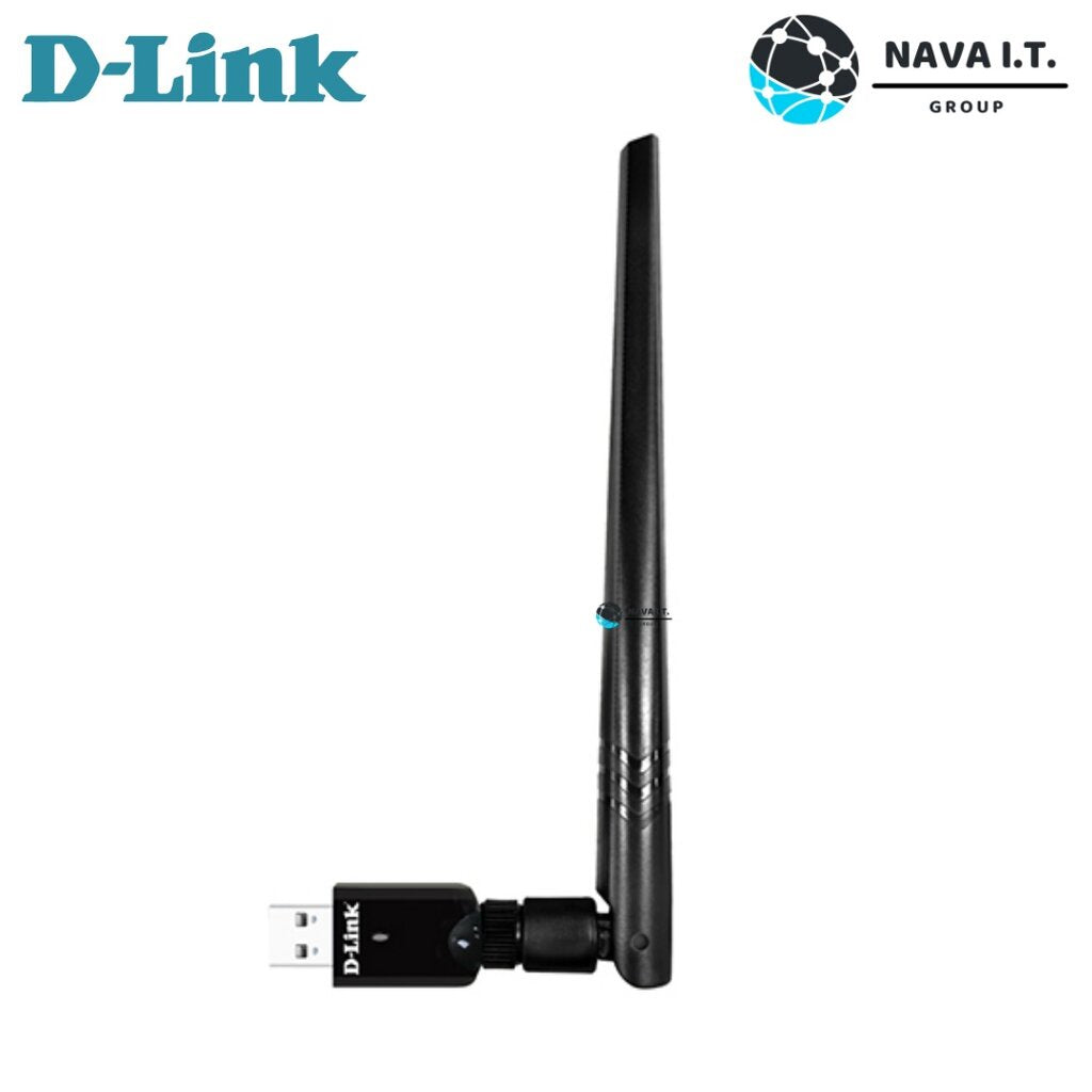 D-LINK DWA-185 (300) WIRELESS AC1200 DUAL BAND USB 3.0 ADAPTER ประกันตลอดการใช้งาน