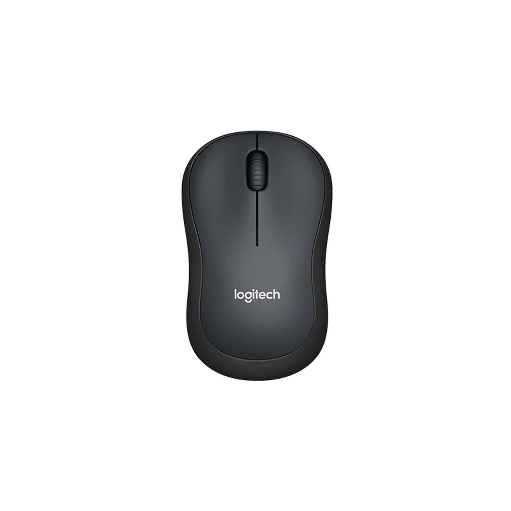 เมาส์ไร้สาย Logitech Wireless Mouse Silent M221 Charcoal