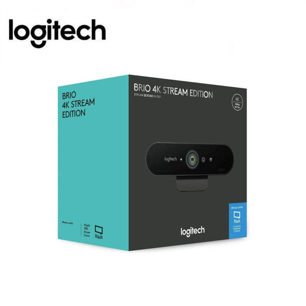 Logitech BRIO 4K Stream Webcam QCAM-BRIO