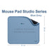 LOGITECH MOUSE PAD STUDIO SERIES BLUE GREY แผ่นรองเมาส์