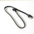 (107)  สาย SATA3 40cm ดำ งอ - 90องศา V.2022 รองรับ SATA3
