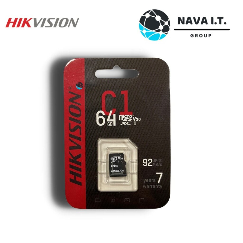 HIKVISION HS-TF-C1(STD)/64GB/ C1 รับประกัน 7ปี