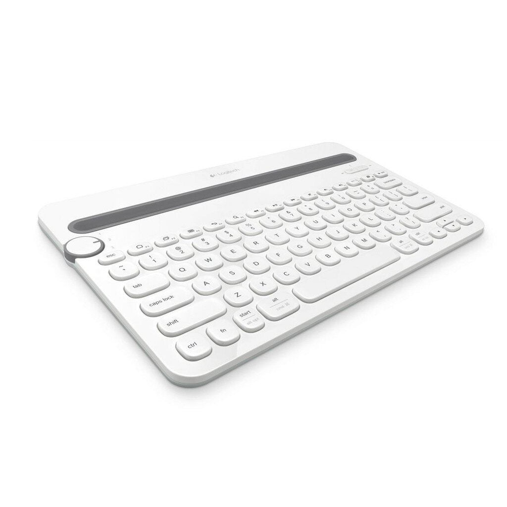 LOGITECH K480 สีขาว MULTI-DEVICE BLUETOOTH KEYBOARD (คีย์บอร์ดบลูทูธ)ไทย/ENG