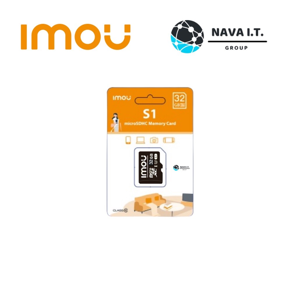 IMOU MICRO SD CARD S1 32GB ST2-32-S1 ความเร็วสูง CLASS10 WARRANTY 5 YEARS
